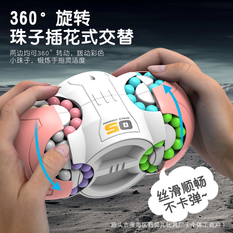 Eight-Sided Space-Changing Rubik'S Cube Toy Boring Decompression Rotating Decompression Magic Bean Kidsren'S Brain Puzzle Thinking Toy - Image 2